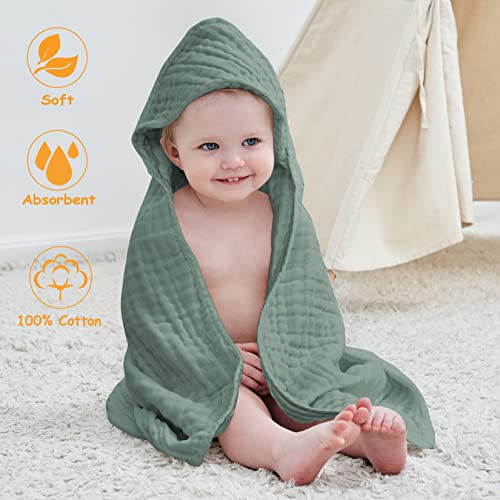 Baby Shower Towel Newborn Soft Cotton Quick-drying Absorben Bath