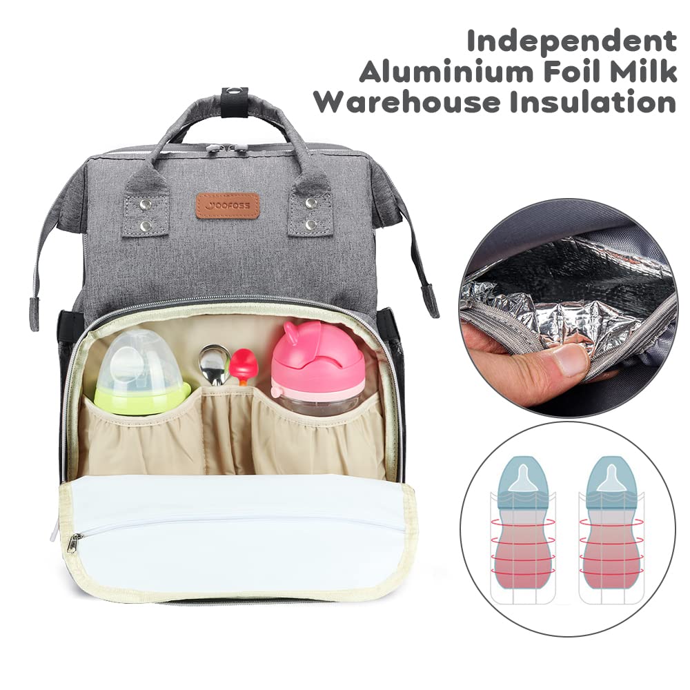 Baby Essentials Travel Bag - Multi function Waterproof Diaper Bag